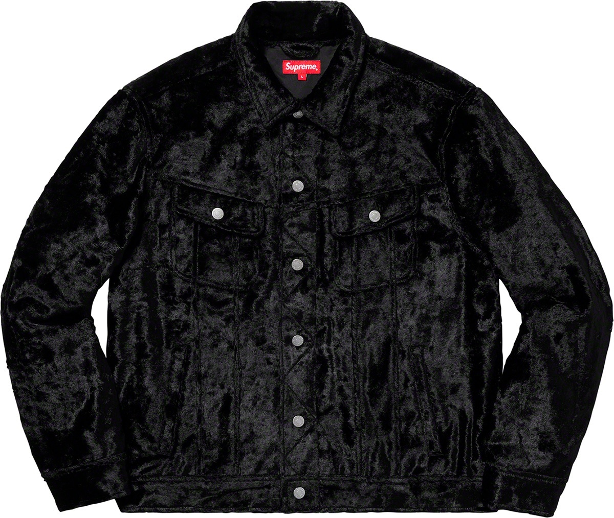 Fuzzy Pile Trucker Jacket view 15